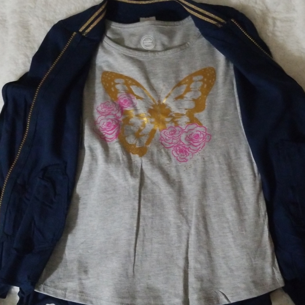 Jacket and T-Shirt Set